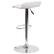 Alt View 14. Alamont Home - Alice Contemporary Vinyl Barstool (set of 2) - White.