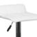 Alt View 15. Alamont Home - Alice Contemporary Vinyl Barstool (set of 2) - White.