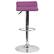 Alt View 11. Alamont Home - Athens Contemporary Vinyl Barstool (set of 2) - Purple.
