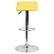 Alt View 11. Alamont Home - Athens Contemporary Vinyl Barstool (set of 2) - Yellow.