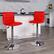 Alt View 12. Alamont Home - Vincent Contemporary Vinyl Barstool (set of 2) - Red.