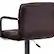 Alt View 15. Alamont Home - Genna Contemporary Vinyl Barstool (set of 2) - Brown.
