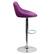 Alt View 16. Alamont Home - Caldwell Contemporary Vinyl Barstool (set of 2) - Purple.