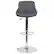 Alt View 11. Alamont Home - Caldwell Contemporary Vinyl Barstool (set of 2) - Gray.