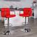 Alt View 12. Alamont Home - Genna Contemporary Vinyl Barstool (set of 2) - Red.