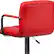 Alt View 17. Alamont Home - Genna Contemporary Vinyl Barstool (set of 2) - Red.