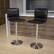 Alt View 12. Alamont Home - Vincent Contemporary Vinyl Barstool (set of 2) - Black.