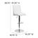 Alt View 13. Alamont Home - Charles Contemporary Vinyl Barstool (set of 2) - White.