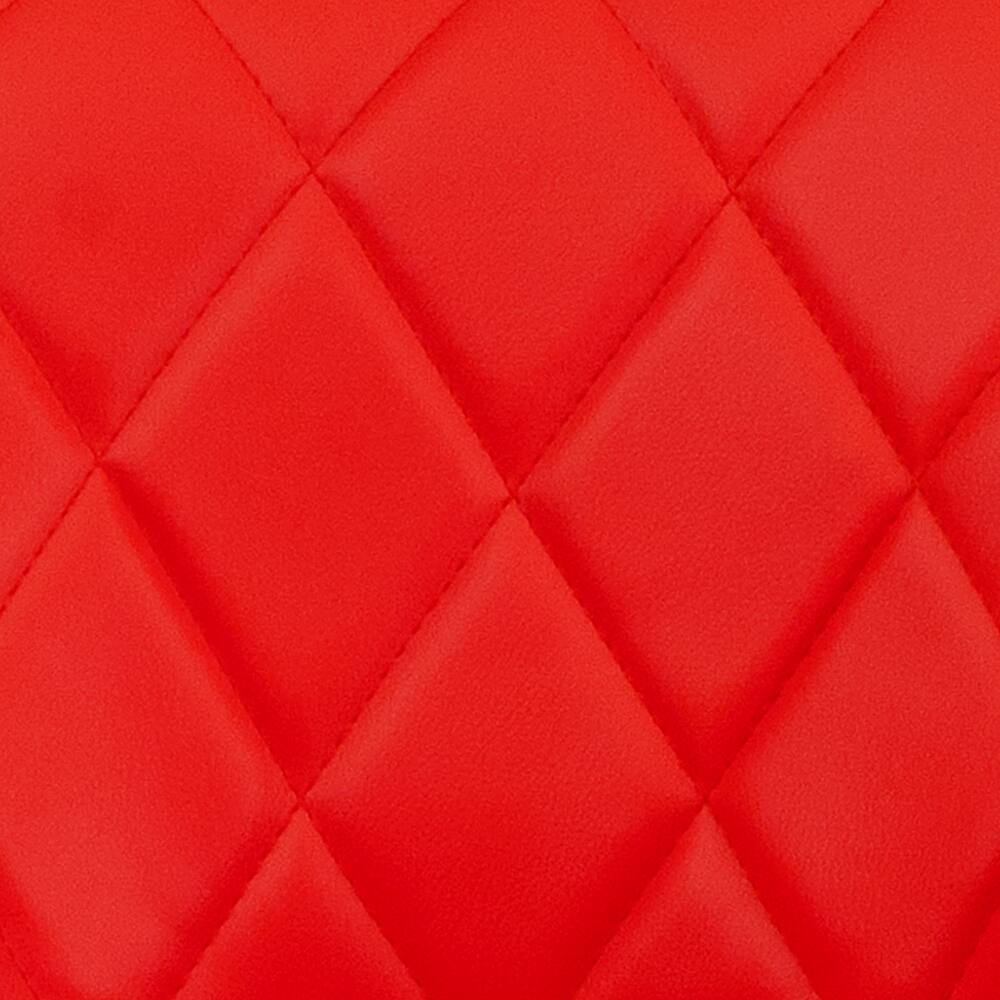 Alt View 18. Alamont Home - Caldwell Contemporary Vinyl Barstool (set of 2) - Red.