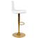 Alt View 16. Alamont Home - Vincent Contemporary Vinyl Barstool (set of 2) - White.