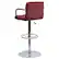Alt View 14. Alamont Home - Genna Contemporary Vinyl Barstool (set of 2) - Burgundy.