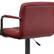 Alt View 17. Alamont Home - Genna Contemporary Vinyl Barstool (set of 2) - Burgundy.