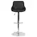 Alt View 11. Alamont Home - Caldwell Contemporary Vinyl Barstool (set of 2) - Black.