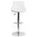 Alt View 11. Alamont Home - Caldwell Contemporary Vinyl Barstool (set of 2) - White.