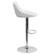 Alt View 16. Alamont Home - Caldwell Contemporary Vinyl Barstool (set of 2) - White.