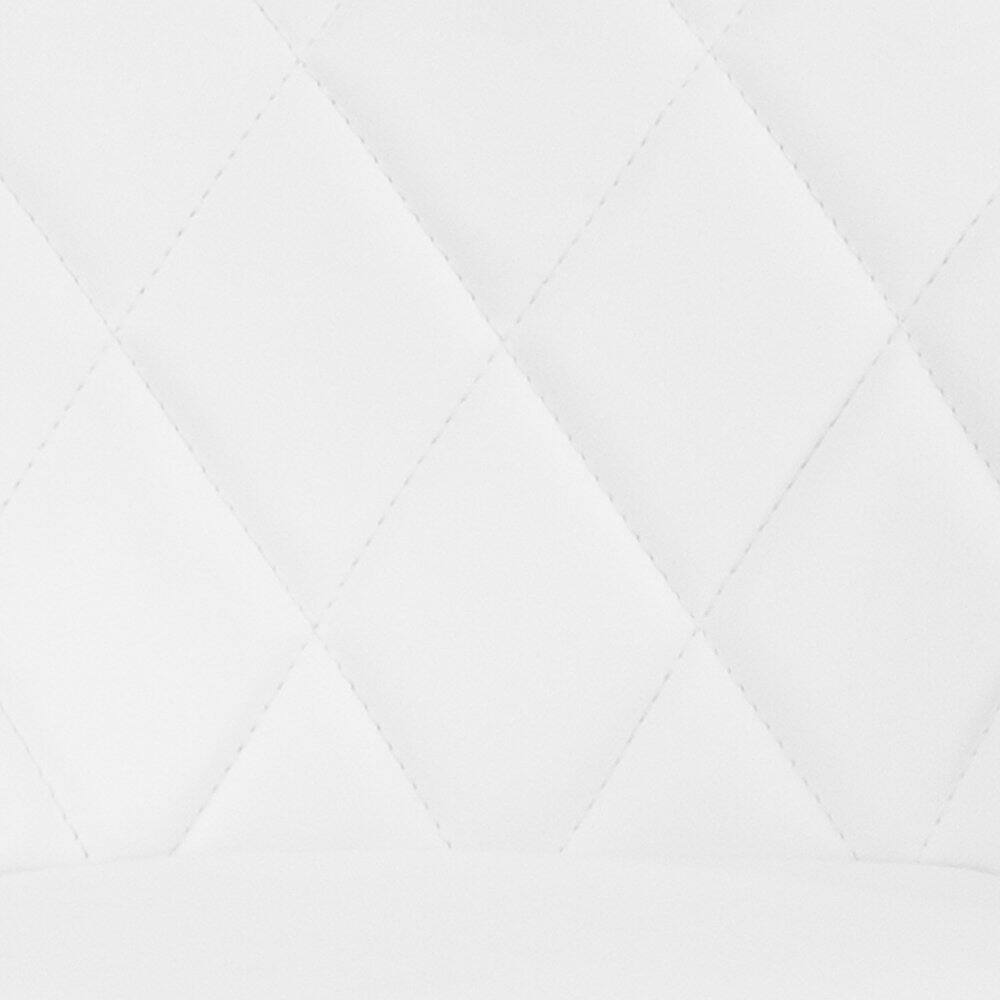 Alt View 18. Alamont Home - Caldwell Contemporary Vinyl Barstool (set of 2) - White.