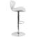 Alt View 16. Alamont Home - Denville Contemporary Vinyl Barstool (set of 2) - White Vinyl.