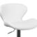 Alt View 17. Alamont Home - Denville Contemporary Vinyl Barstool (set of 2) - White Vinyl.
