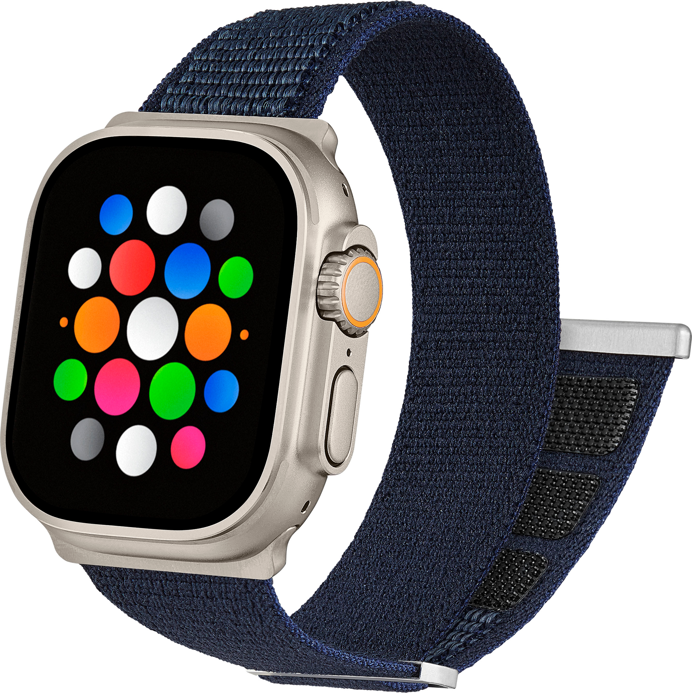 Trail Loop Band Compatible for Apple Watch Ultra Band 49mm 45mm 44mm 42mm,  Nylon Sport Loop
