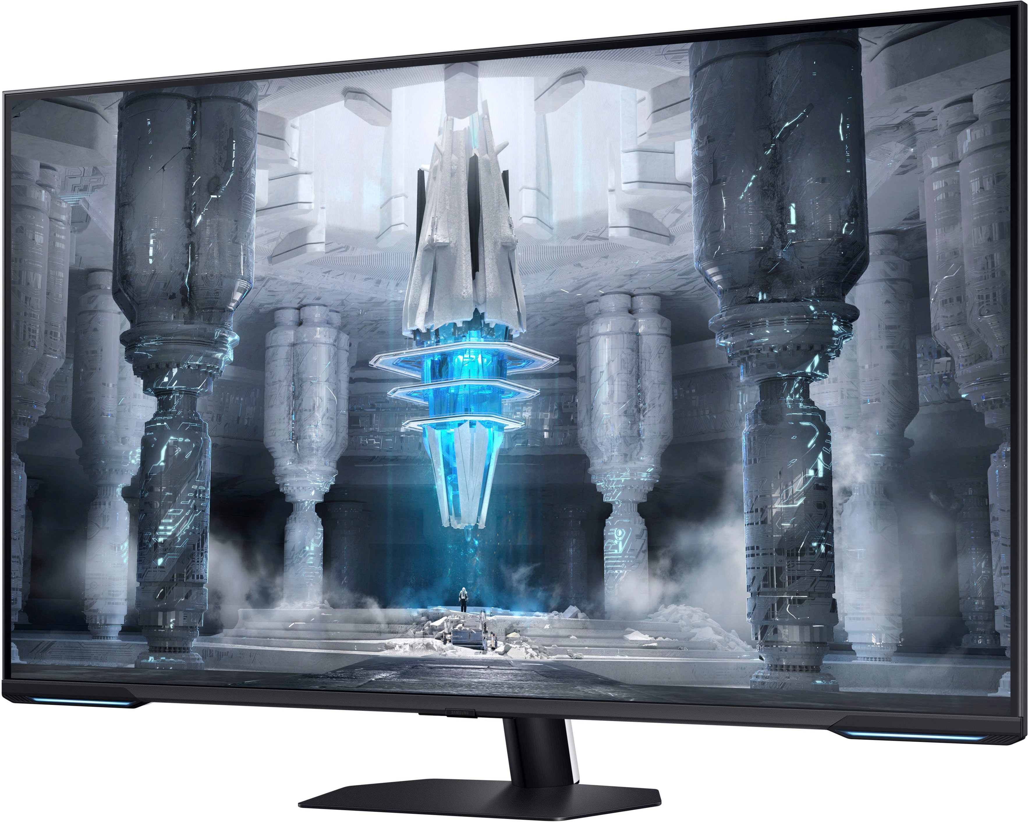 SAMSUNG 32 Odyssey Neo G7 4K UHD 165Hz 1ms G-Sync 1000R Curved Gaming  Monitor, Quantum HDR2000, AMD FreeSync Premium Pro, Ultrawide Game View