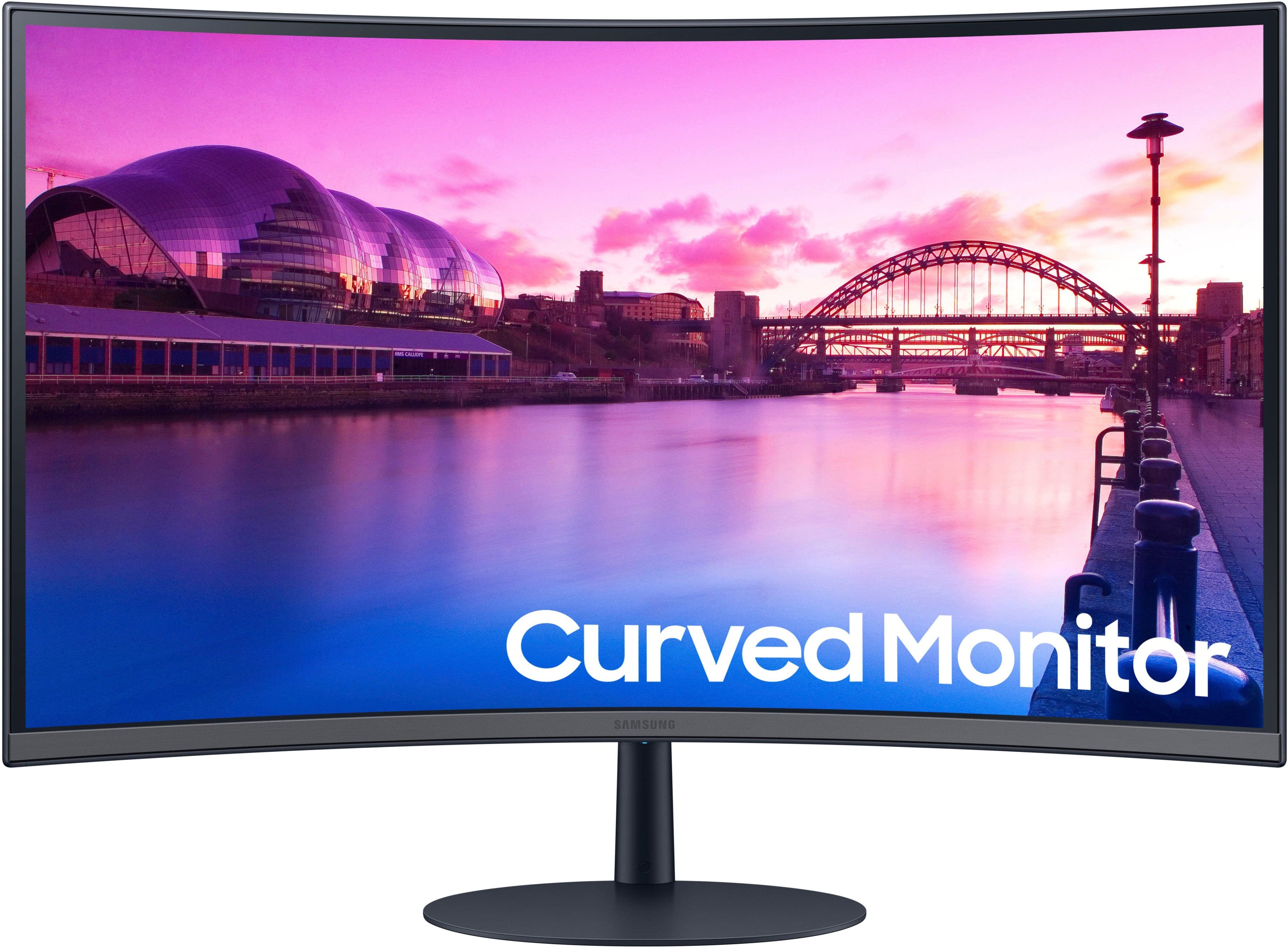 Alt View 17. Samsung - 27" S39C series 1000R Curved FHD FreeSync Monitor (DisplayPort, HDMI) - Black.