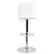 Alt View 11. Alamont Home - Sammie Contemporary Vinyl Barstool (set of 2) - White.