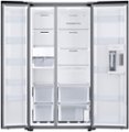 Alt View 13. Samsung - BESPOKE Side-by-Side Smart Refrigerator with Beverage Center - Stainless Steel.