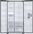 Alt View Zoom 13. Samsung - BESPOKE Side-by-Side Counter Depth Smart Refrigerator with Beverage Center - Stainless Steel.