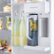 Alt View Zoom 15. Samsung - BESPOKE Side-by-Side Counter Depth Smart Refrigerator with Beverage Center - Stainless Steel.