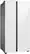 Alt View 12. Samsung - BESPOKE Side-by-Side Counter Depth Smart Refrigerator with Beverage Center - White Glass.