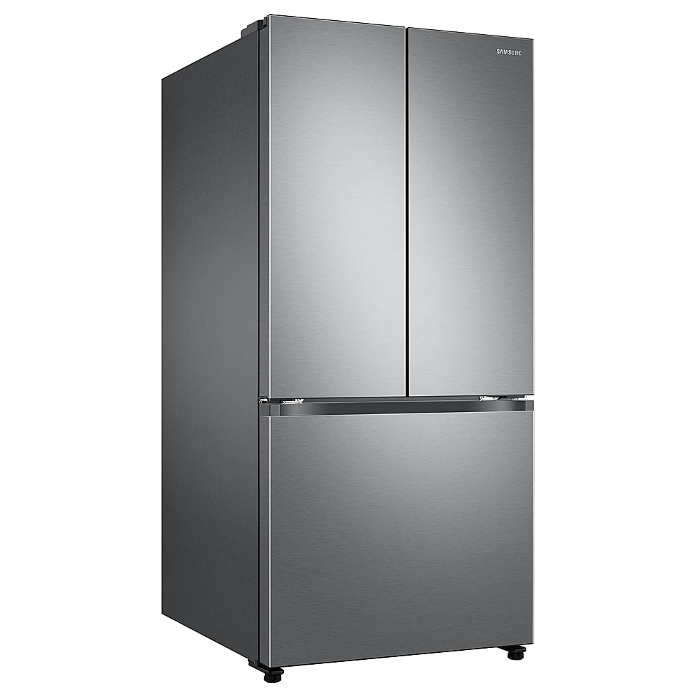 Alt View 11. Samsung - 25 cu. ft. 3-Door French Door Smart Refrigerator with Dual Auto Ice Maker - Stainless Steel.
