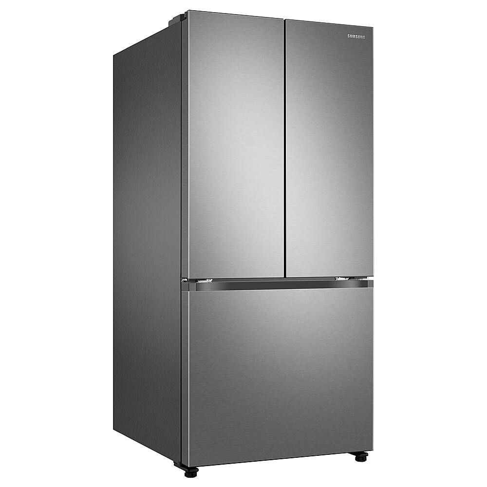 Alt View 11. Samsung - 25 cu. ft. 3-Door French Door Smart Refrigerator with Dual Auto Ice Maker - Stainless Steel.