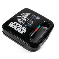 Uncanny Brands Star Wars Darth Vader & Stormtrooper Sandwich Maker  a Star Wars Kitchen Appliance - Black - Front_Zoom