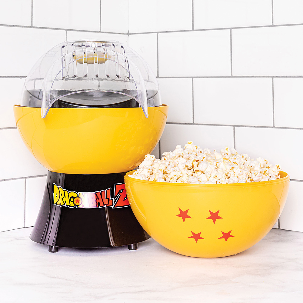 Best Buy: Uncanny Brands Dragon Ball Z Popcorn Maker Hot Air Style with  Removable Bowl Yellow POP-DBZ-DRA