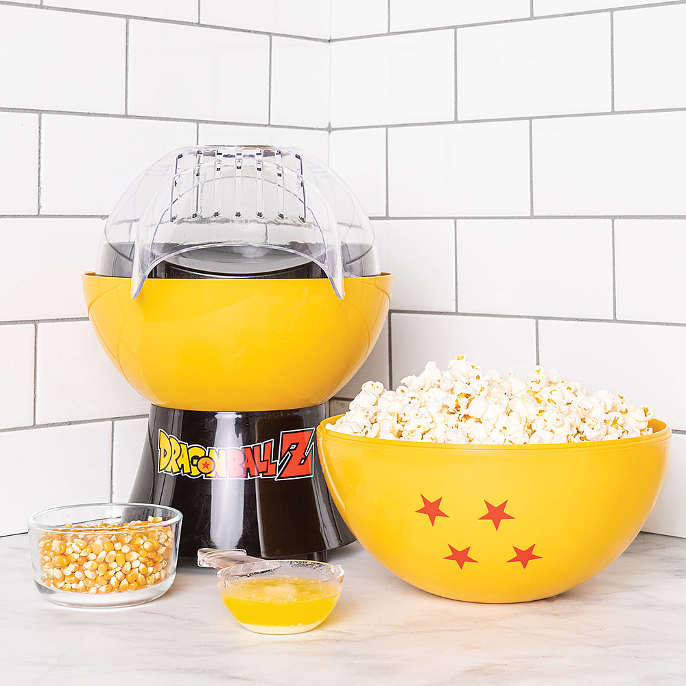 Best Buy: Uncanny Brands Dragon Ball Z Popcorn Maker Hot Air Style with  Removable Bowl Yellow POP-DBZ-DRA