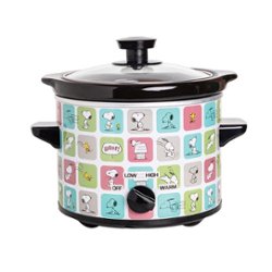 Uncanny Brands Peanuts Snoopy 2 Quart  Slow Cooker - Multi - Front_Zoom
