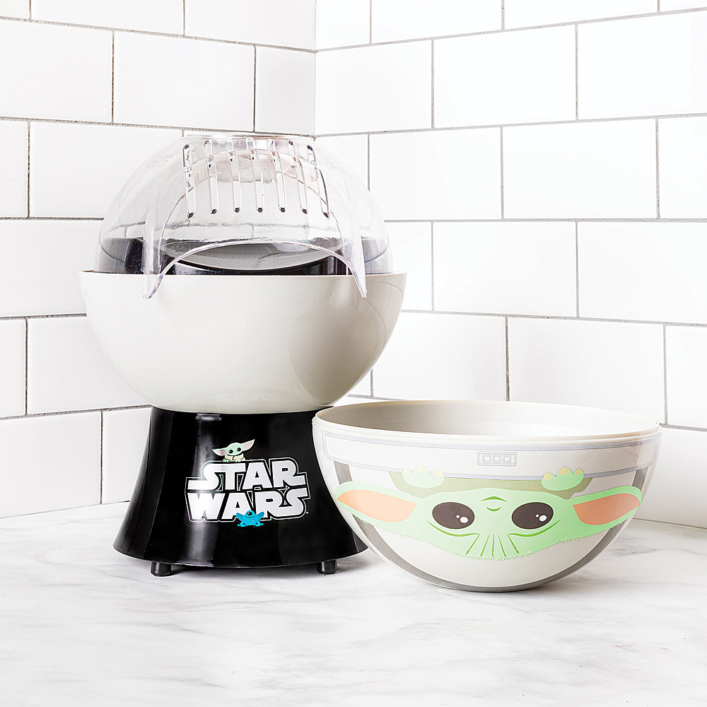 Pangea Brands Star Wars Death Star 3 oz. Grey Countertop Popcorn Machine