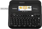 Front. Brother - P-touch PT-D610BT Wireless Label Printer - Black.