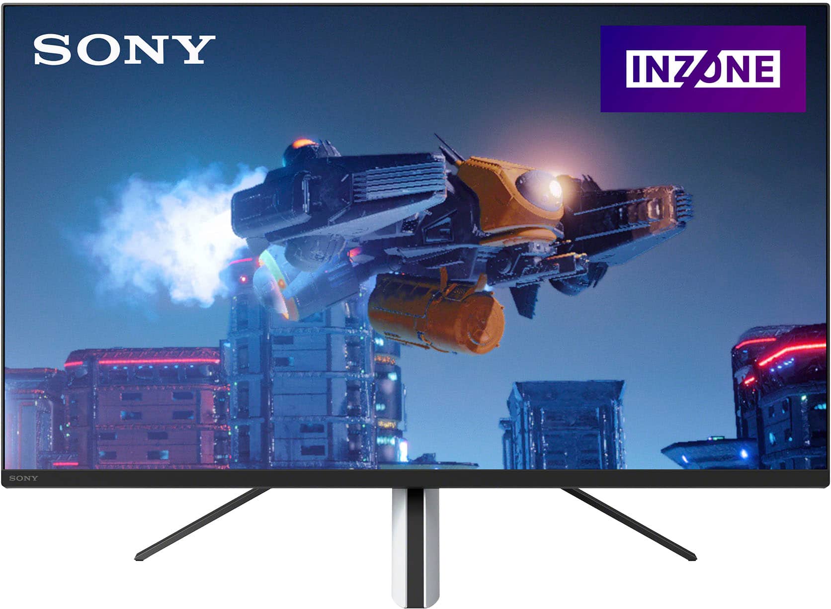 Alt View 1. Sony - 27" INZONE M3 Full HD HDR 240 Gaming Monitor with NVIDIA G-SYNC - White.