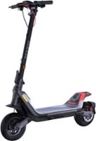 Segway - P100s Electric Kick Scooter w/62 Max Operating Range & 30 mph Max Speed - Black - Front_Zoom