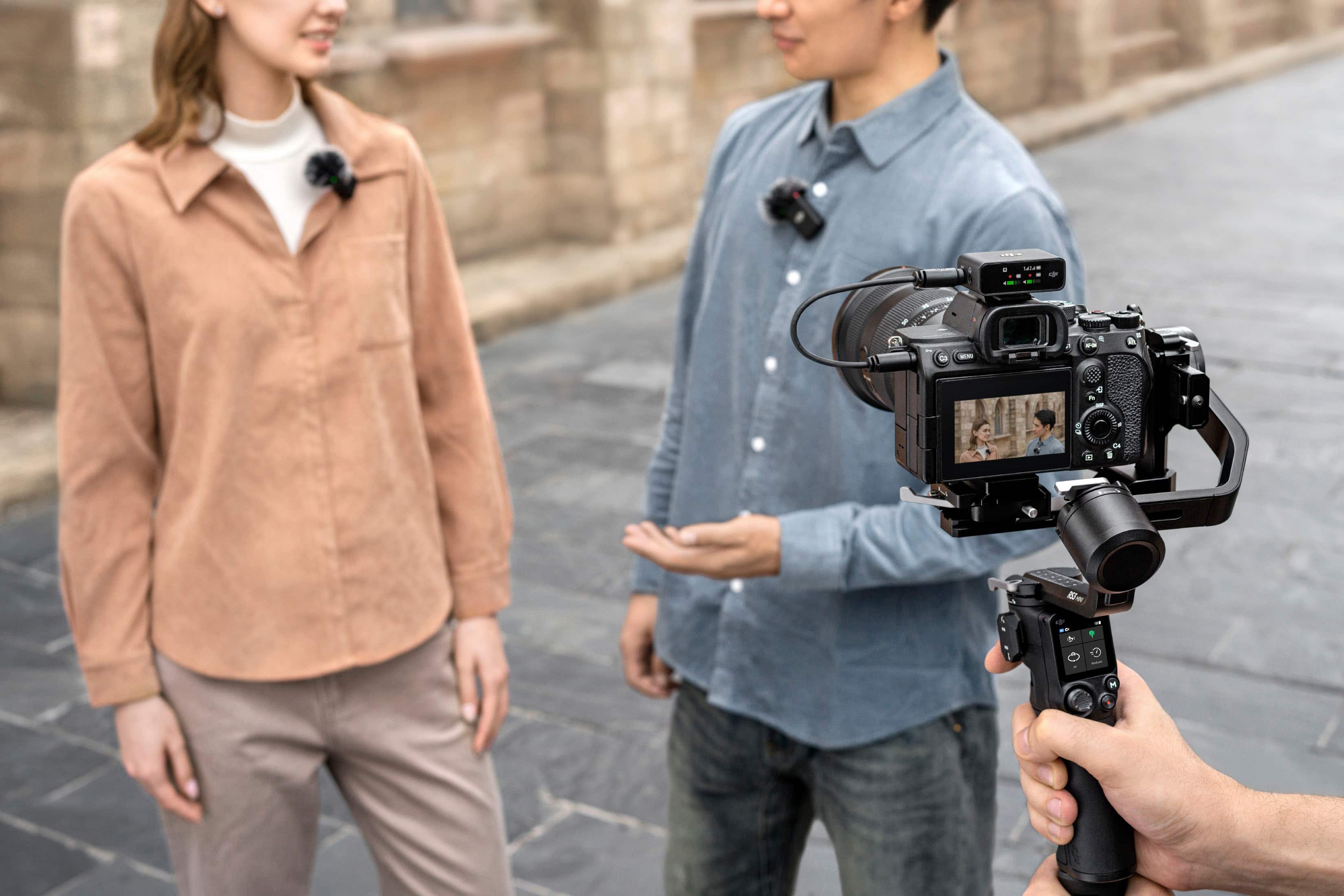 Alt View 18. DJI - RS 3 Mini 3-Axis Gimbal Stabilizer - Black.