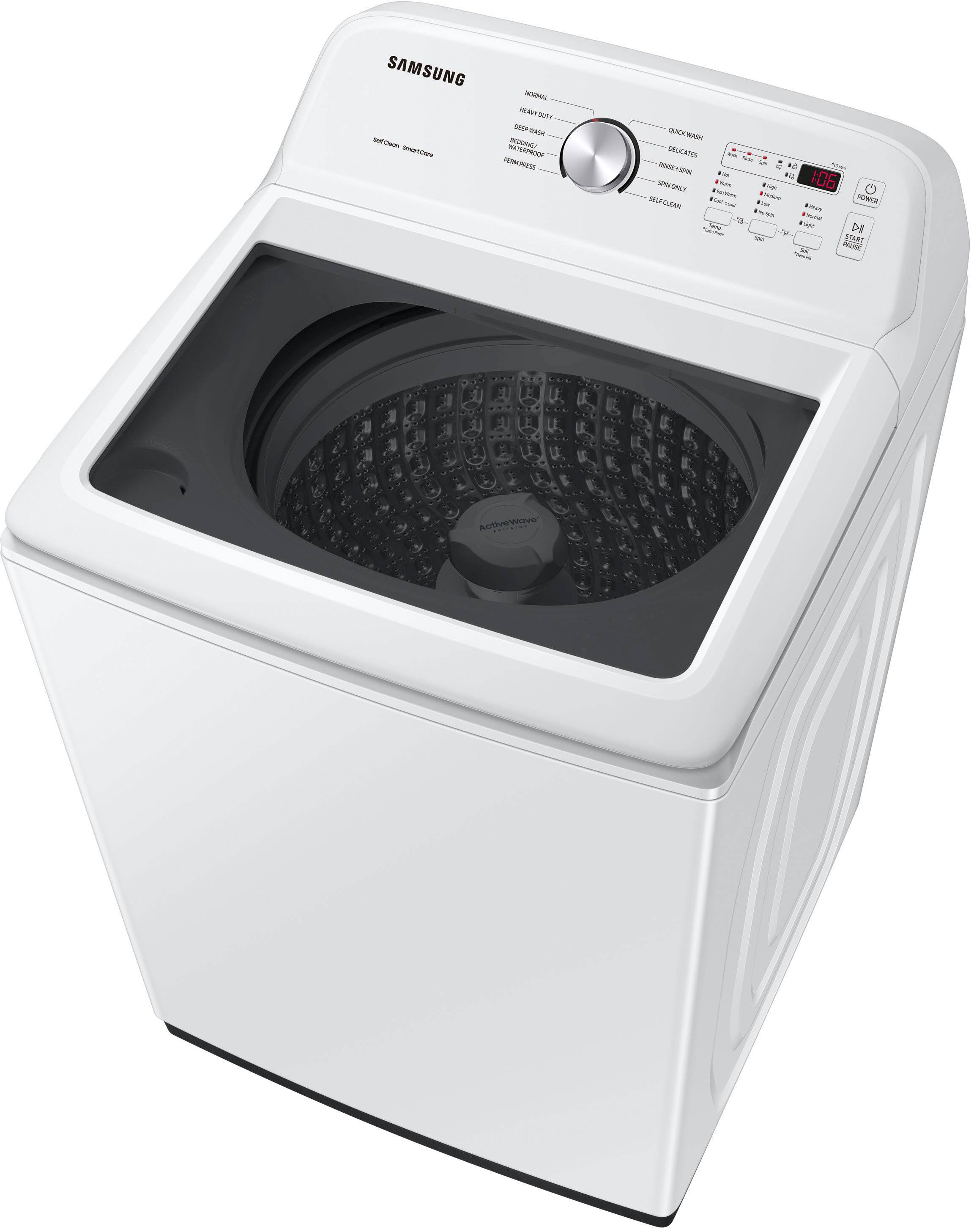 Best Buy Samsung 4.9 cu. ft. Large Capacity Top Load Washer with