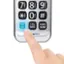 Alt View 13. Panasonic - KX-TGD890S DECT 6.0 Expandable Cordless Phone System with Bluetooth Pairing for Wireless Headphones - Silver.