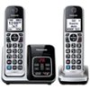 Panasonic - KX-TGD892S DECT 6.0 Expandable Cordless Phone System with Bluetooth Pairing for Wireless Headphones - Silver