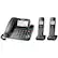 Alt View 11. Panasonic - KX-TGF892B DECT 6.0 Expandable Corded/Cordless Phone System with Bluetooth Pairing for Wireless Headphones - Black.
