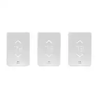 Mysa - Smart Programmable WiFi Thermostat (3-Pack) - White - Front_Zoom