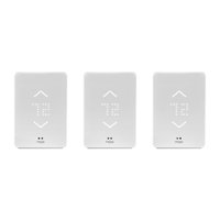 Mysa - Smart Programmable WiFi Thermostat (3-Pack) - White - Front_Zoom