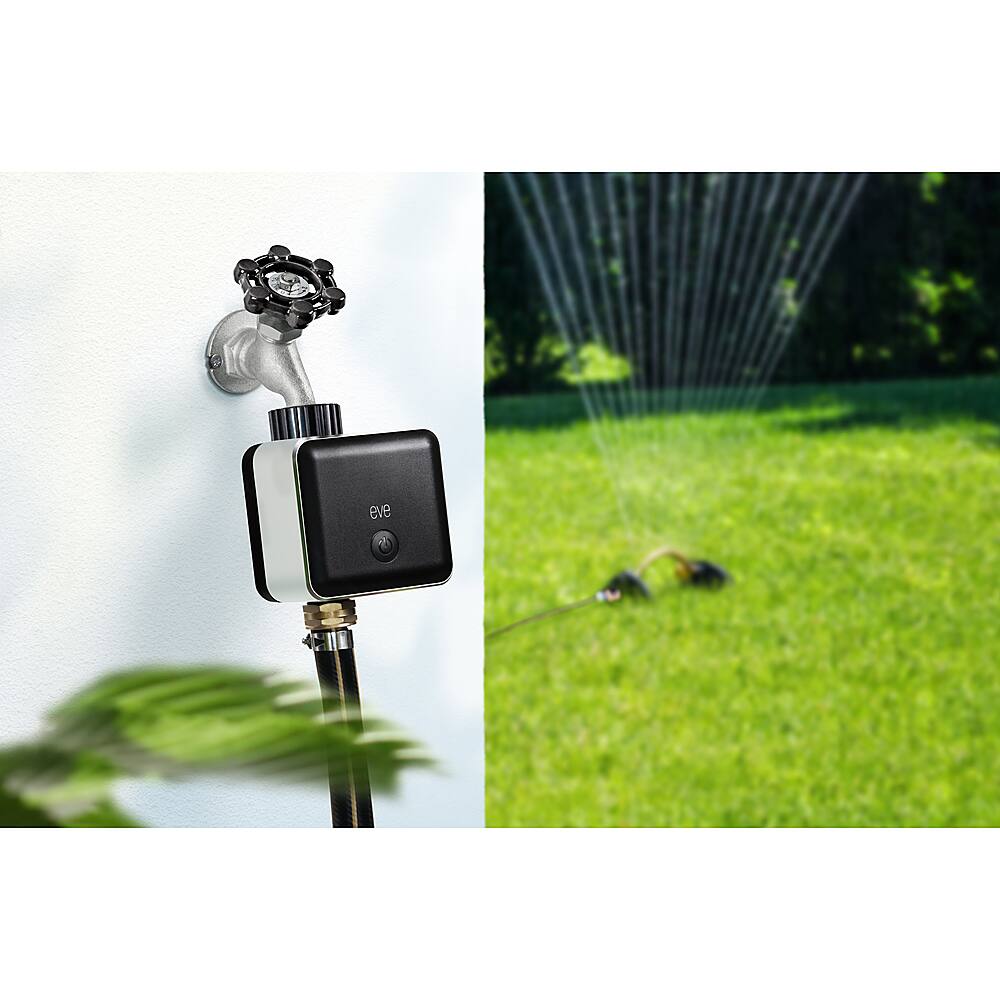 Alt View 13. Eve - Eve Aqua - Smart Water Controller with Apple HomeKit Technology - Black.