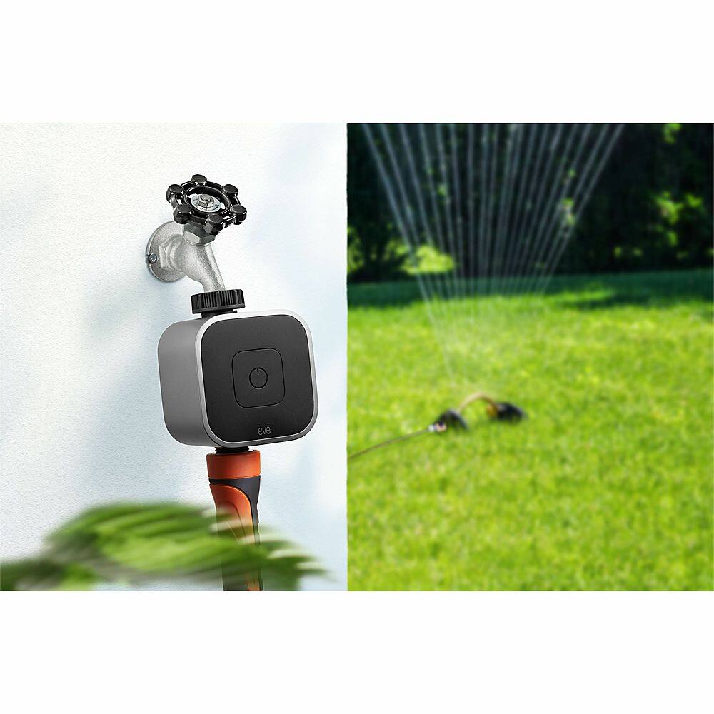 Alt View 26. Eve - Eve Aqua - Smart Water Controller with Apple HomeKit Technology - Black.
