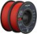 Front. AnkerMake - 1.75 mm PLA Filament, Smooth, High-Adhesion Rate, Designed for High-Spped Printing, 2-Pack, 4.4 lbs/2kg - Red.